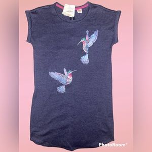 Girls casual glitter dress